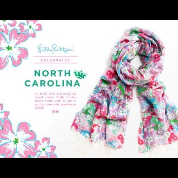 Lilly Pulitzer Murfee Scarf in North Carolina!!! - Picture 1 of 3